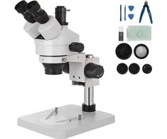 VEVOR 3,5X-90X trinokulinis stereomikroskopas