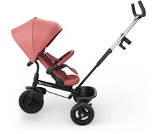 Triratukas 6in1 su 360° sėdyne rožinis Kinderkraft ASTON 2 PLUS