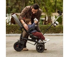 Triratukas 6in1 su sėdyne 360° Kinderkraft