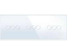 Trivietė, tripolė panelė, balta