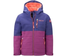 Trollkids Kids Hemsedal Sniego Striukė XT su pašiltinimu, atspari vandeniui, violetinė, žiemos striukė (513-154)