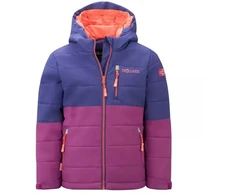 Trollkids Kids Hemsedal Sniego Striukė XT su pašiltinimu, atspari vandeniui, violetinė, žiemos striukė (513-154)