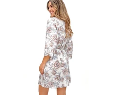 Trumpas chalatas Donna Elizabeth