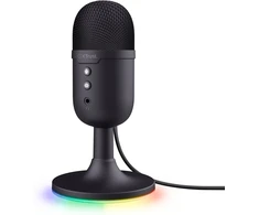 Trust USB kondensatorinis stalinis mikrofonas su RGB apšvietimu, kardioidinis, GXT 236 Yami