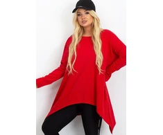 Tunika moterims oversize kirpimo raudona Relevance