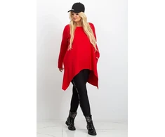Tunika moterims oversize kirpimo raudona Relevance
