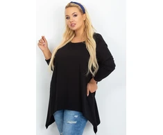 Tunika moterims plus size juoda Relevance