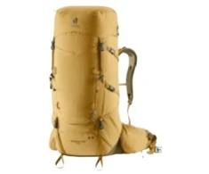 Turistinė kuprinė Deuter Aircontact Core 60+10, 60 l, geltona