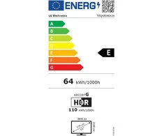 Televizorius LG 55QNED80A3A | 55 | Smart TV | webOS | UHD | Juodas