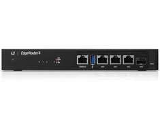 Ausinės Ubiquiti ER-4 4 prievadų gigabitinis maršrutizatorius su 1 SFP prievadu
