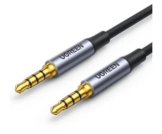 Ausinės Ugreen AV183 20785 laidas 3.5 mm mini kištukas / 3.5 mm mini kištukas 3m - pilkas