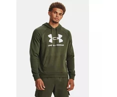 Under Armour fliso džemperis su gobtuvu ir logotipu, M dydis, 1379758-390