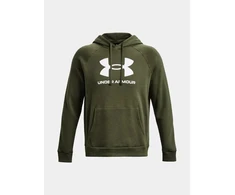 Under Armour fliso džemperis su gobtuvu ir logotipu, M dydis, 1379758-390