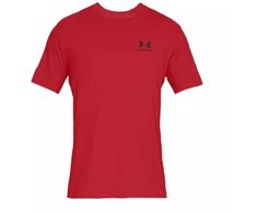 „Under Armour“ marškinėliai su logotipu ant kairės krūtinės M 1326799-600