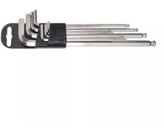 UNIOR ilgų šešiakampių raktų rinkinys 1,5–10 mm