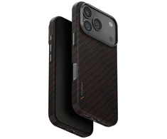 Uniq Keva EDGE Magclick įkrovimo dėklas iPhone 17 Pro - Oranžinis
