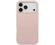 Uniq Lino iPhone 17 Pro Max Magclick Įkrovimo dėklas - Rožinis