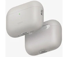 Uniq Lino Silikoninis dėklas skirtas AirPods Pro - Smėlio spalvos