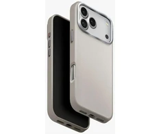 Uniq Lyden iPhone 17 Pro Max Magclick įkrovimo dėklas - Pilkas