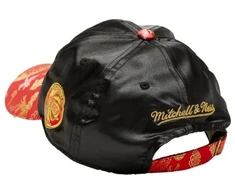 Uniseks beisbolo kepurė Mitchell &amp; Ness New Dawn Dad, raudona, aukso ir juoda