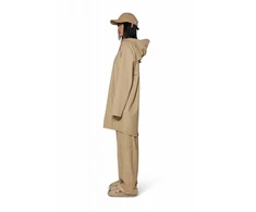 Uniseks ilga lietaus striukė Rains Long Jacket 12020, smėlio