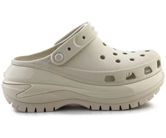 Uniseks klumpės su platforma Crocs Mega Crush, smėlio