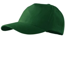 Unisex 5P kepuraitė (buteliuko žalia)
