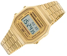 Unisex CASIO Retro Laikrodis A168WG-9EF + Dėžutė