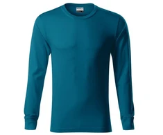 Unisex marškinėliai "Resist LS" (petrol mėlynas)