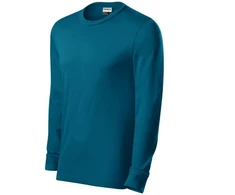Unisex marškinėliai "Resist LS" (petrol mėlynas)