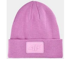 Unisex žieminė kepurė 4F rausvos spalvos