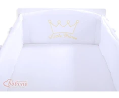 Universalus bamperis XXL baltas Little Prince/Princess