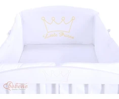 Universalus bamperis XXL baltas Little Prince/Princess