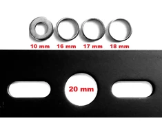 UNIVERSALUS PEILIS MULČIAVIMO 18 cali 45,7cm