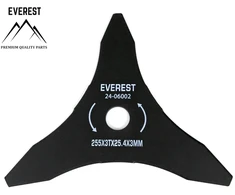 Universalus pjovimo diskas 3 dantys skersmens anga 25,4 mm plotis 255 mm storio 3 mm