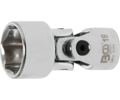 UNIVERSALUS ŠARNYRINIS GALVUTĖS RAKTAS, ŠEŠIAKAMPIS | 10 MM (3/8") JUNGTIS | 19 MM (2459)