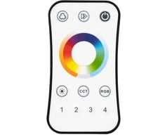 Universalus valdymo pultas, 4 zonų RGB + CCT