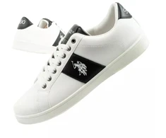 US Polo Assn. vyriški laisvalaikio batai, madingi, balti, patogūs