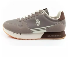 US Polo Assn vyriški laisvalaikio bateliai, madingi ir patogūs, rudi