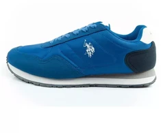 US Polo Assn vyriški laisvalaikio bateliai, madingi, patogūs, mėlyni