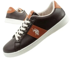 US Polo Assn. vyriški laisvalaikio bateliai, madingi, rudi, patogūs