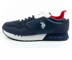 US Polo Assn vyriški sportiniai bateliai kedai madingi patogūs tamsiai mėlyni