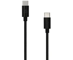 Sbox USB-C į USB-C kabelis, 2 m, juodas, 60 W
