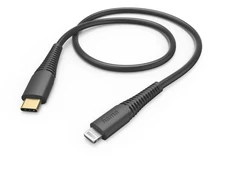 Hama USB-C–Lightning įkrovimo laidas, 1,5 m, juodas