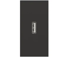USB lizdas, juodos spalvos, be įkrovimo