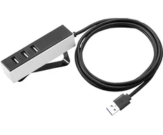 USB šakotuvas su 3 USB A jungtimis (tik krovimui)