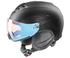 Uvex HLMT 300 Vario juodas matinis šalmas 566203-22
