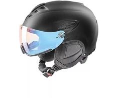 Uvex HLMT 300 Vario juodas matinis šalmas 566203-22