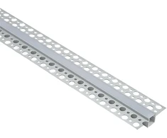 Užglaistomas LED profilis su dangteliu, aliuminio sp., 2m, 20205