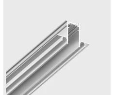 Užglaistomas magnetinės sistemos IN_LINE bėgelis, 48V, baltas, 2m, 4x